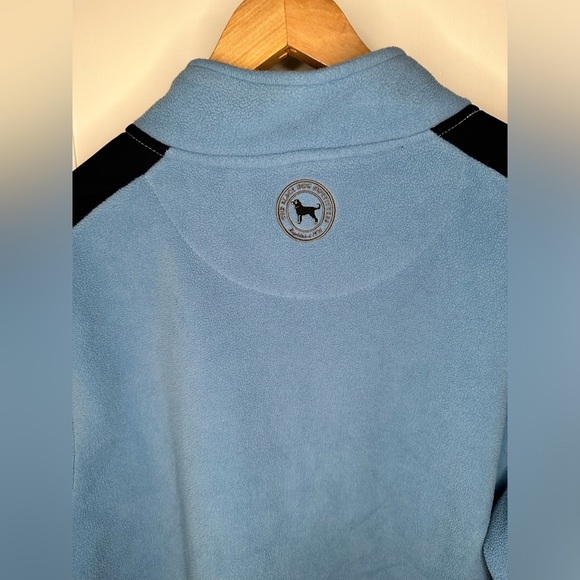 The Black Dog - Quarter zip - Fleece Pullover - Mens large light blue - Picture 7 of 10